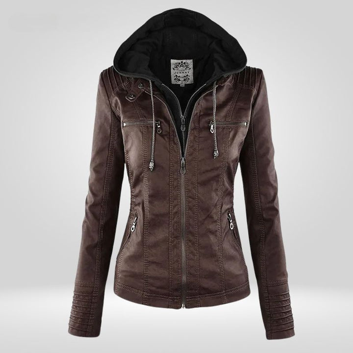 CASSIE™ | Premium Leather Coat