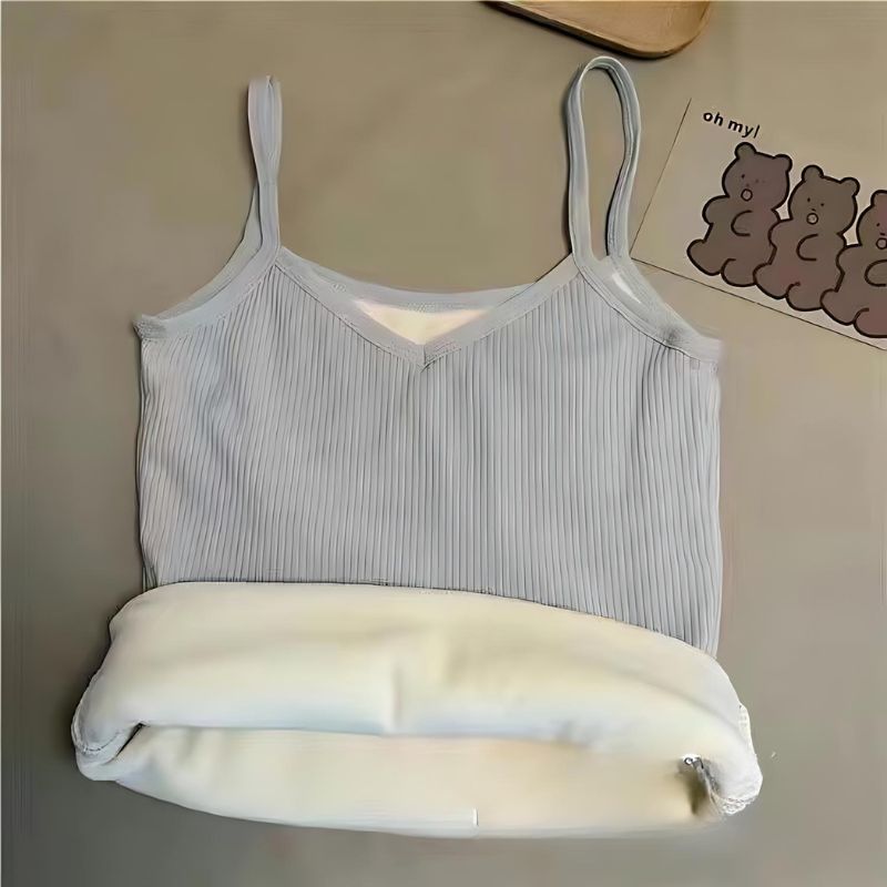 MIRA™ | Cozy Fleece-Lined Thermal Tank Top