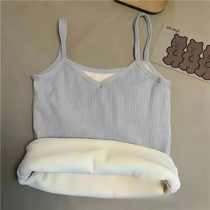 MIRA™ | Cozy Fleece-Lined Thermal Tank Top