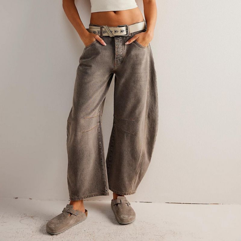 ALICIA | Comfortable wide-leg jeans