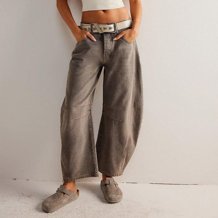 ALICIA | Comfortable wide-leg jeans