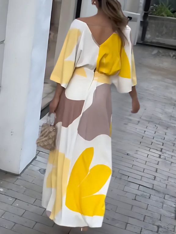 SONIA | Elegant V-Neck Dress