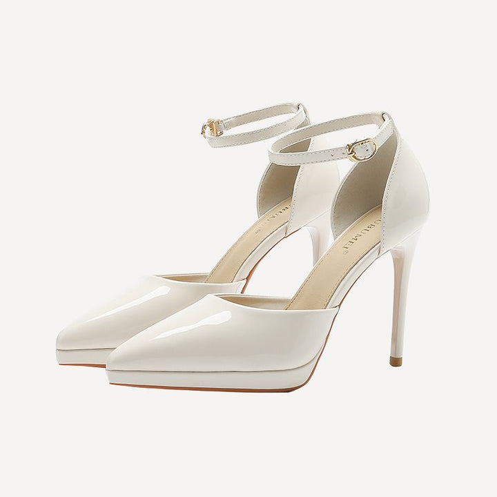 SCARLET HEELS | Sexy Strapped Stiletto