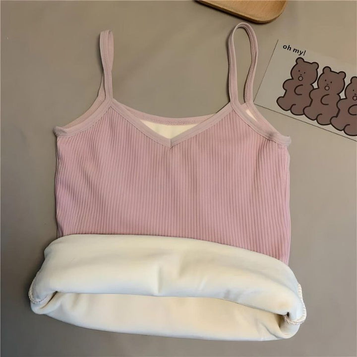 MIRA™ | Cozy Fleece-Lined Thermal Tank Top