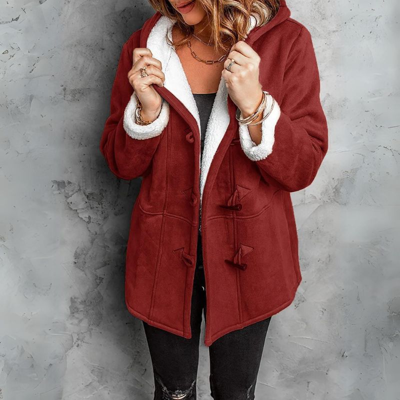 SHELVY™ | Plush Hooded Coat
