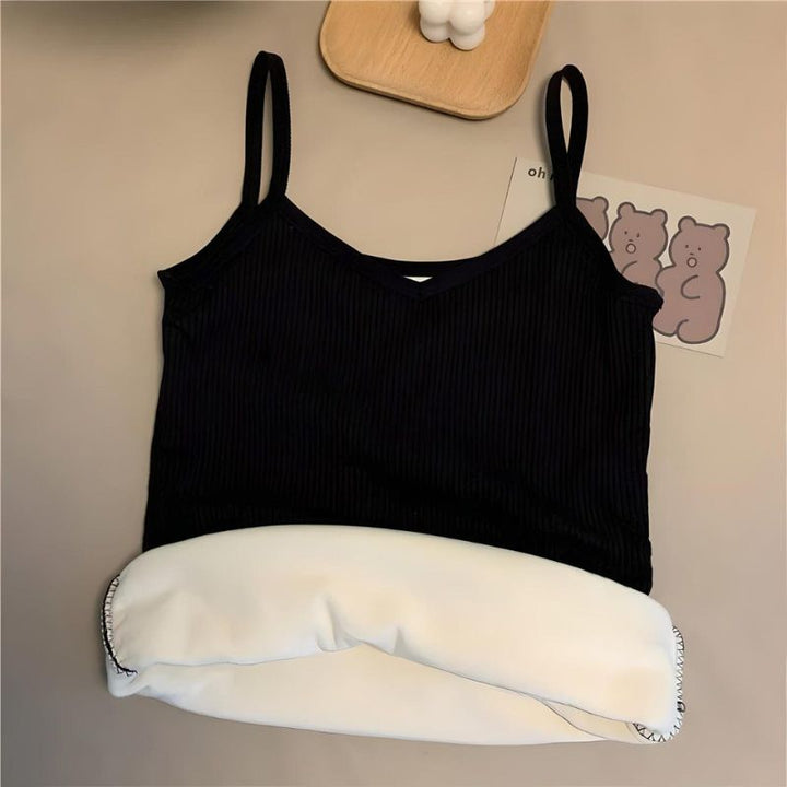 MIRA™ | Cozy Fleece-Lined Thermal Tank Top