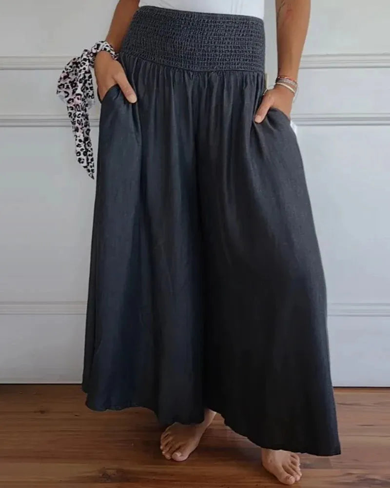 MYLLA | High-Waisted Wide Leg Pants
