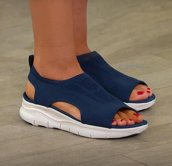 ELEA | Women's Wedge Sandals with Orthopedic Comfort