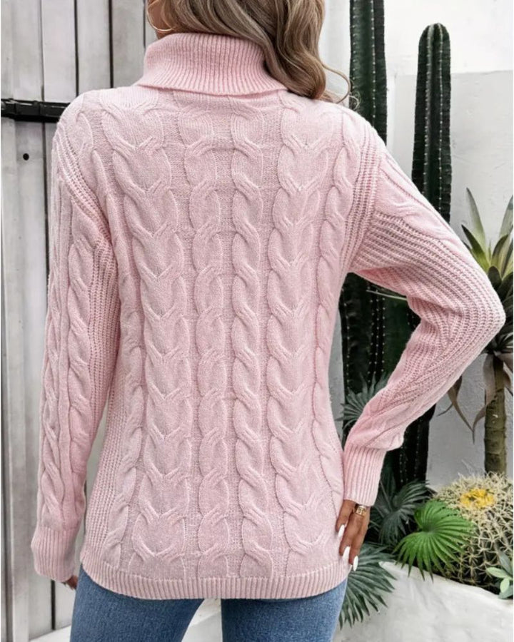 LANA™ | Cozy Knit Turtleneck Sweater