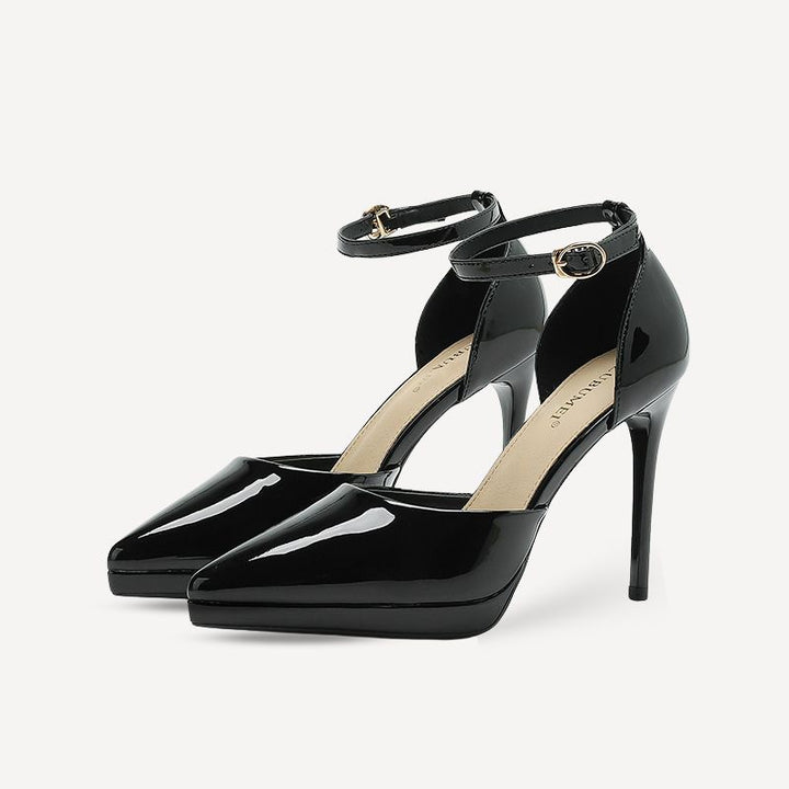 SCARLET HEELS | Sexy Strapped Stiletto