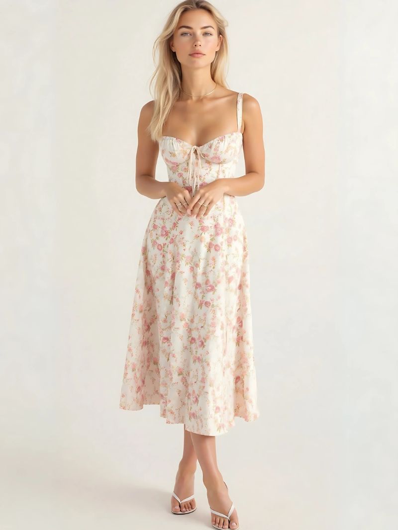 ROSANE | Corset Midi Dress