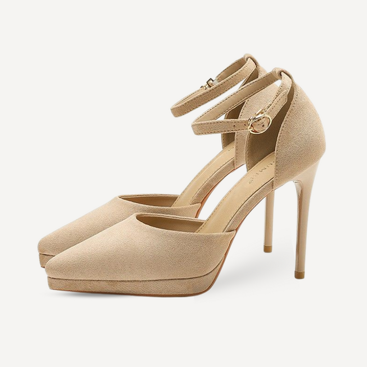 SCARLET HEELS | Sexy Strapped Stiletto