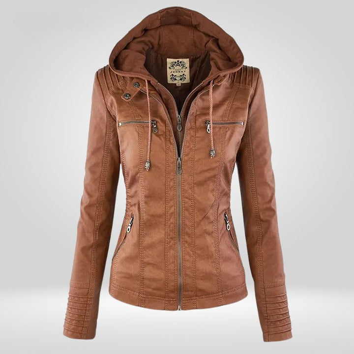 CASSIE™ | Premium Leather Coat