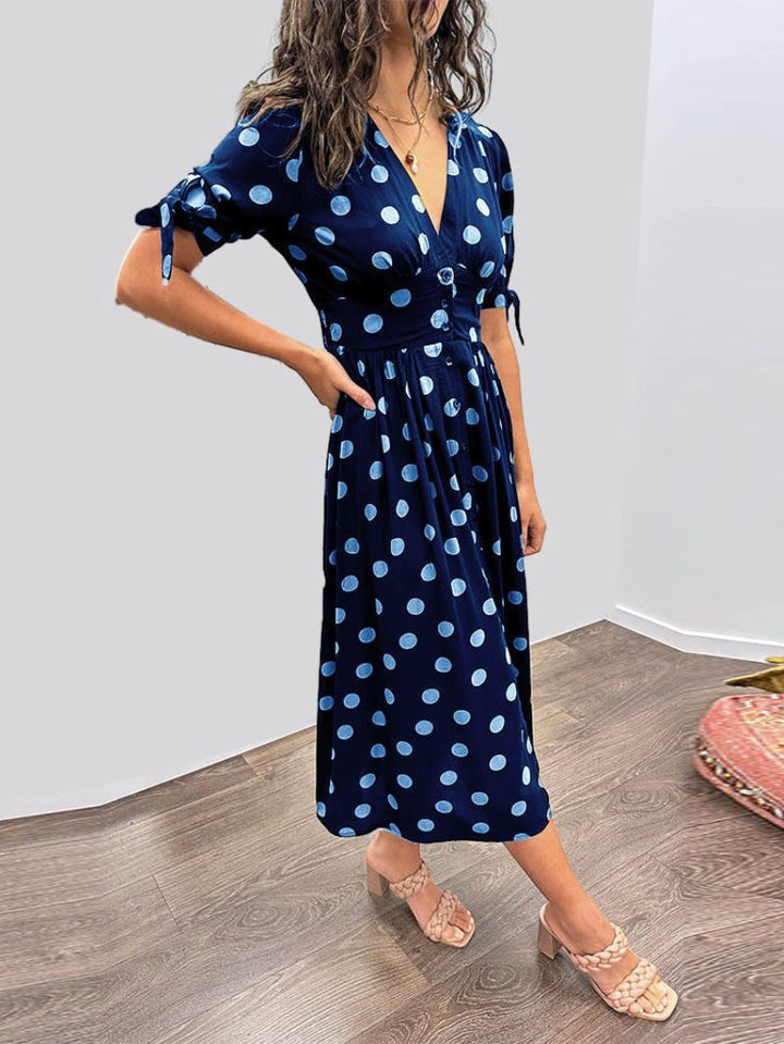 ABIGAIL | Flattering V-Neck Dress