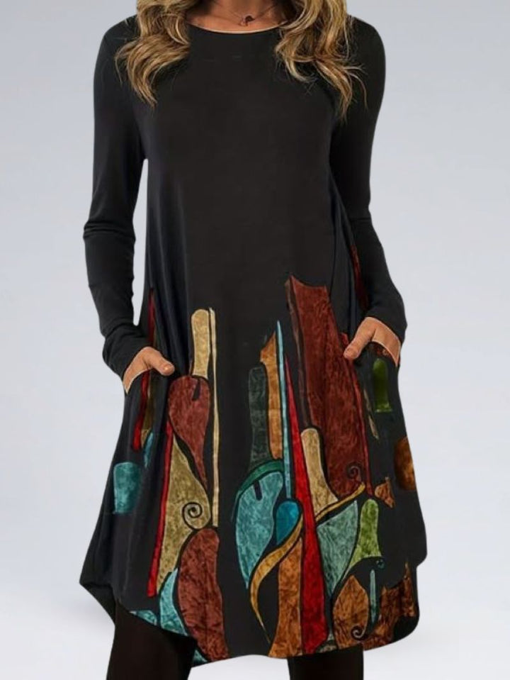 EMY | Chic Artistic Dress