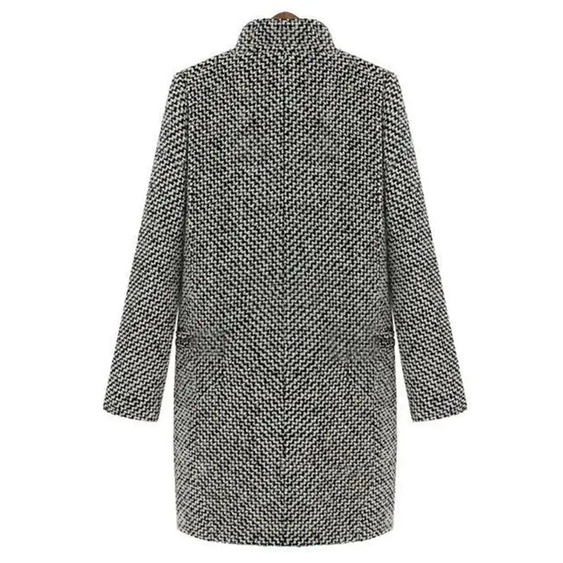 HELENA | Timeless Checkered Coat