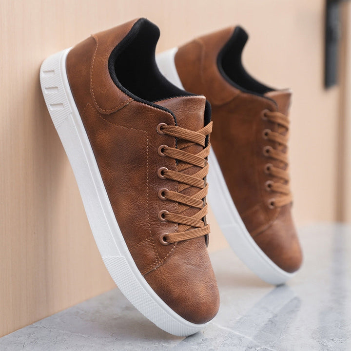 HENRY | Leather trainers