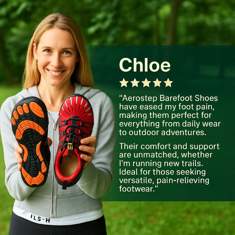AEROSTEP | Non-Slip & Ultra-Light Barefoot Shoes