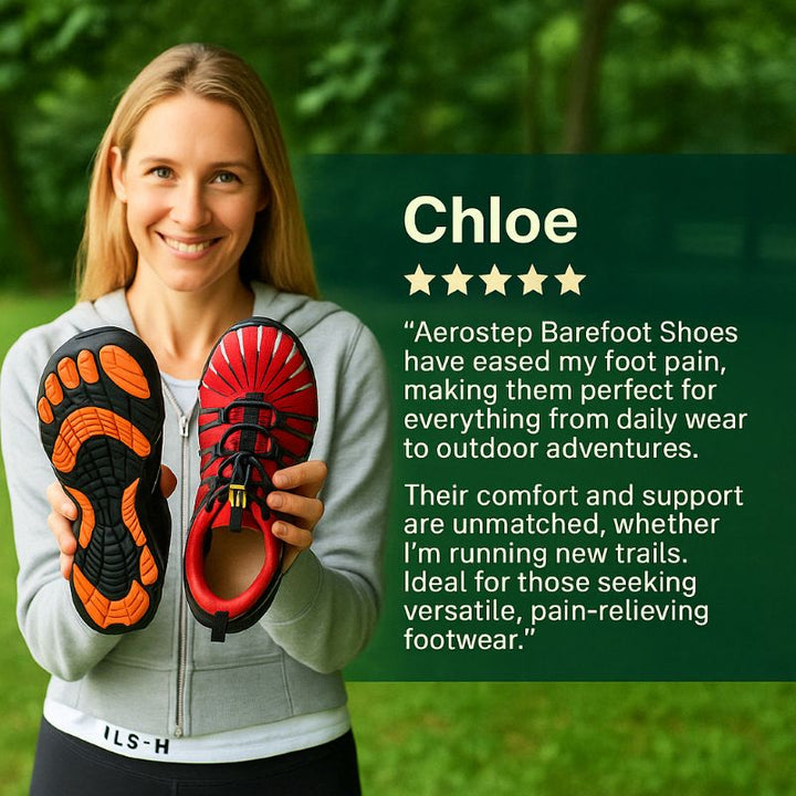 AEROSTEP | Non-Slip & Ultra-Light Barefoot Shoes