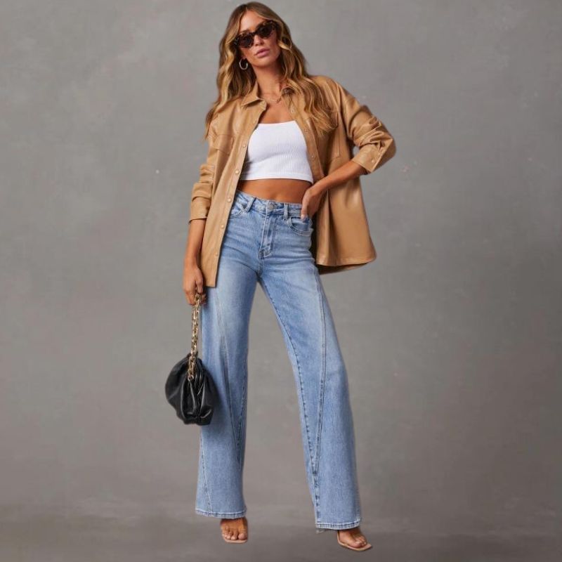 KELLY™ | Flared Denim Jeans