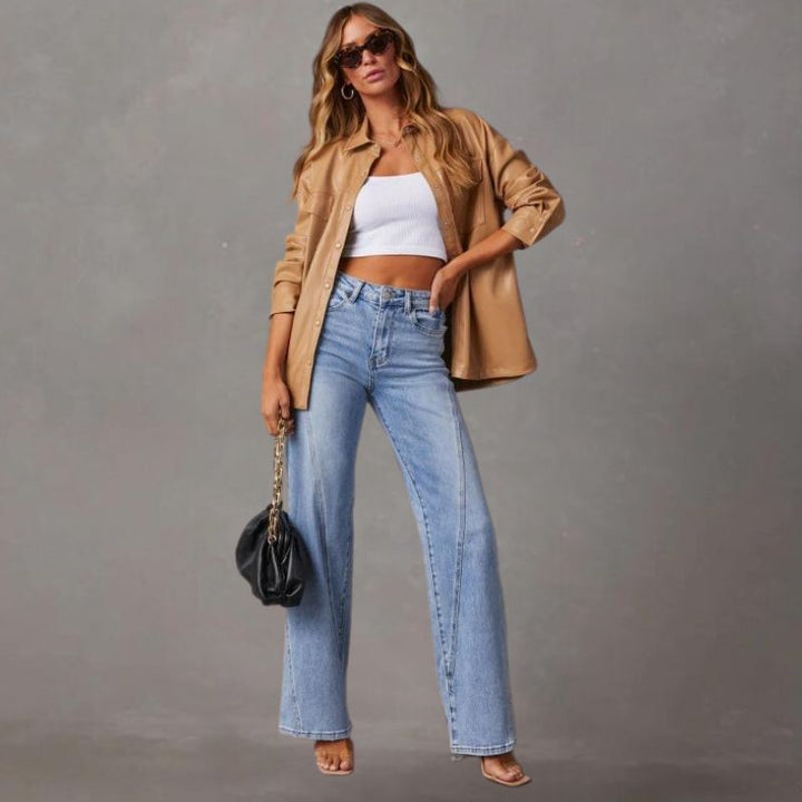 KELLY™ | Flared Denim Jeans