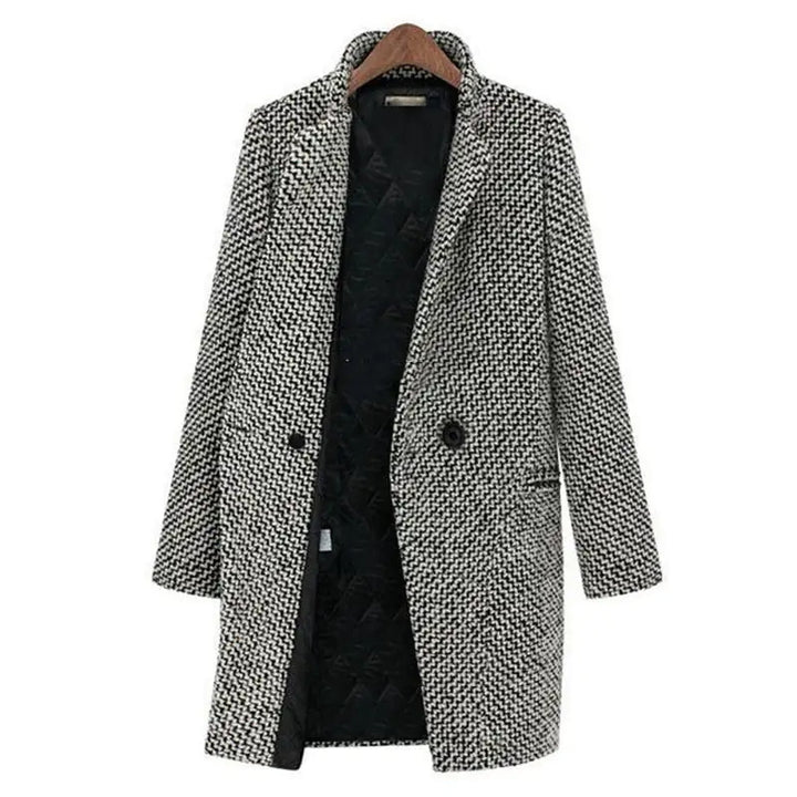 HELENA | Timeless Checkered Coat