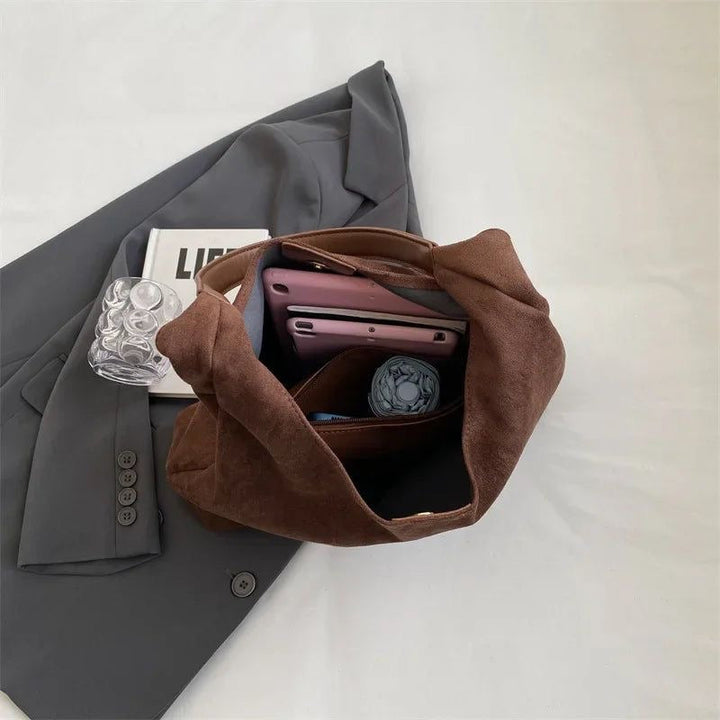 TARA | Suede Tote Bag