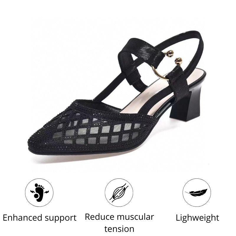 SORENTINA | Elegant orthopedic Mid-Heel Sandals