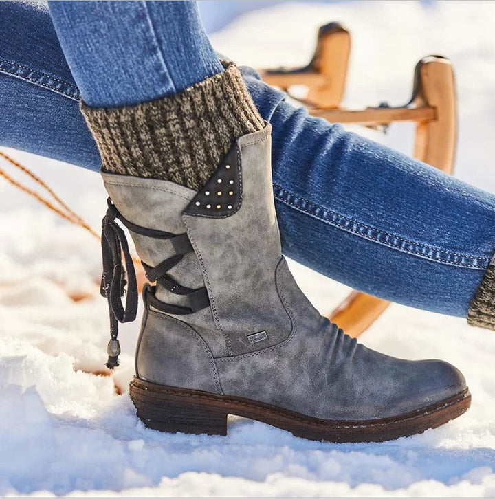 LISE | Cozy Mid-Calf Weatherproof Boots