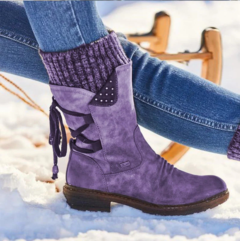 LISE | Cozy Mid-Calf Weatherproof Boots