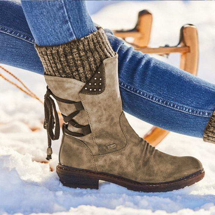 LISE | Cozy Mid-Calf Weatherproof Boots