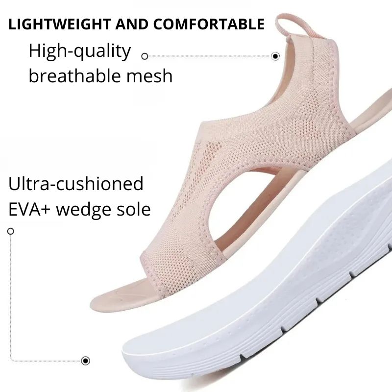 ELEA | Women's Wedge Sandals with Orthopedic Comfort