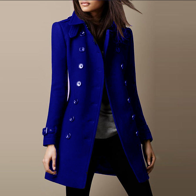 STACEY™ | Timeless Double-Breasted Coat