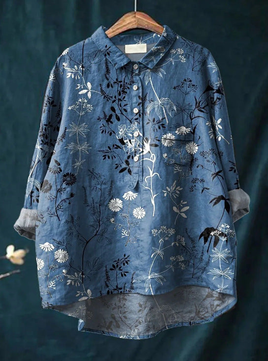 RITA | Elegant floral shirt