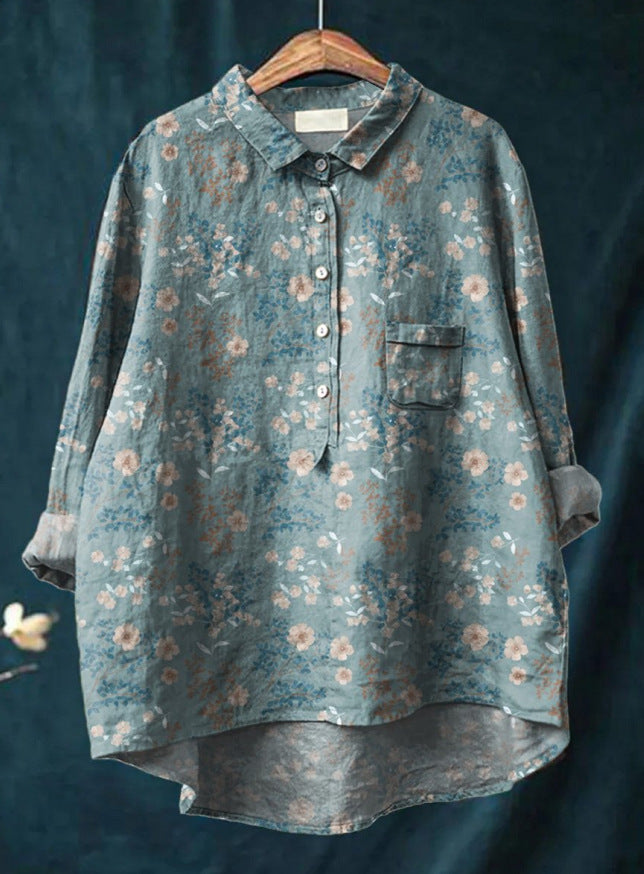 RITA | Elegant floral shirt