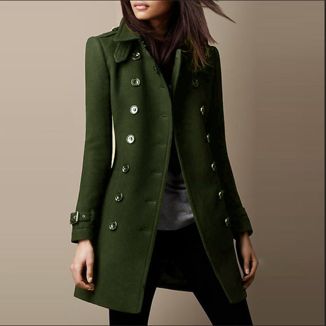 STACEY™ | Timeless Double-Breasted Coat