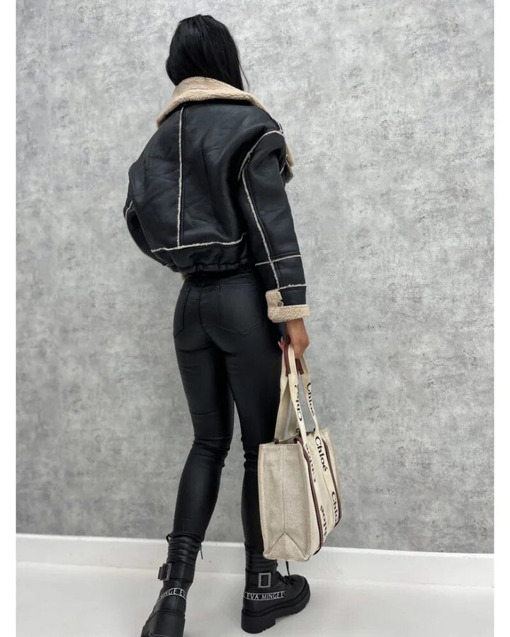 SARA™ | Stylish Leather jacket
