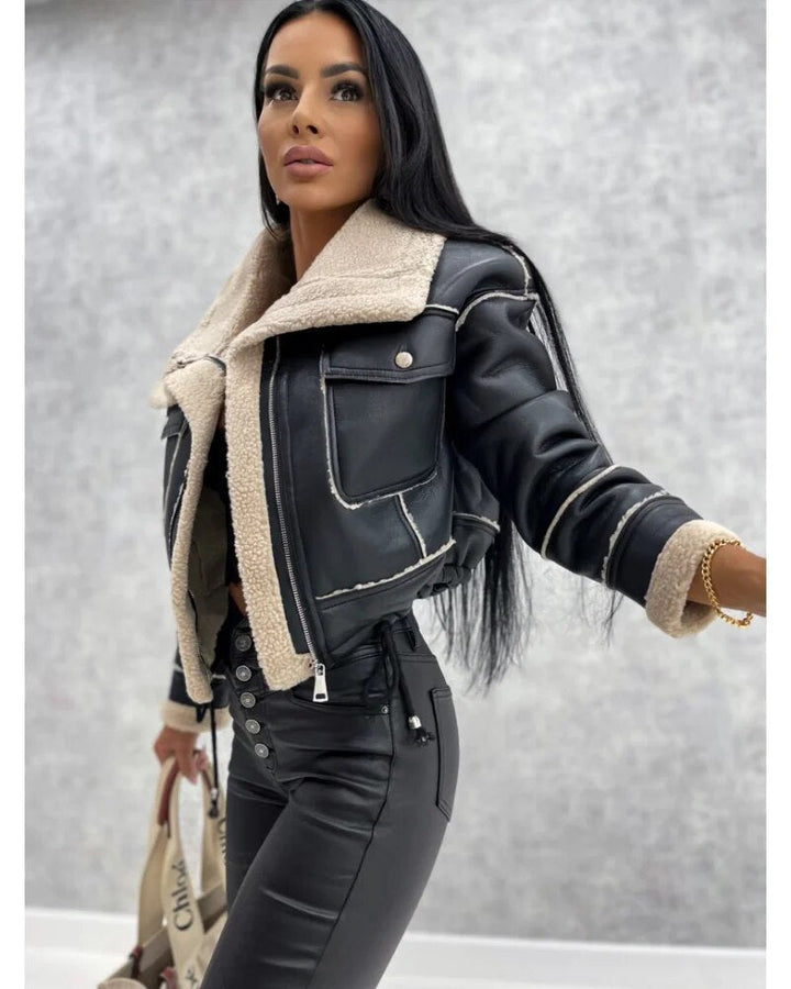 SARA™ | Stylish Leather jacket