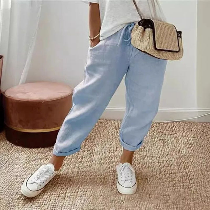 COLEEN™ | Cotton & Linen Pants