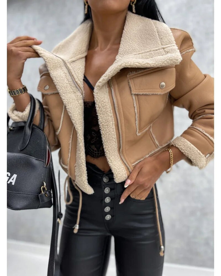 SARA™ | Stylish Leather jacket