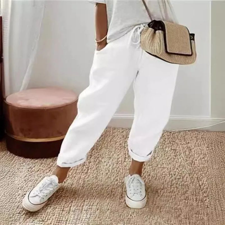 COLEEN™ | Cotton & Linen Pants