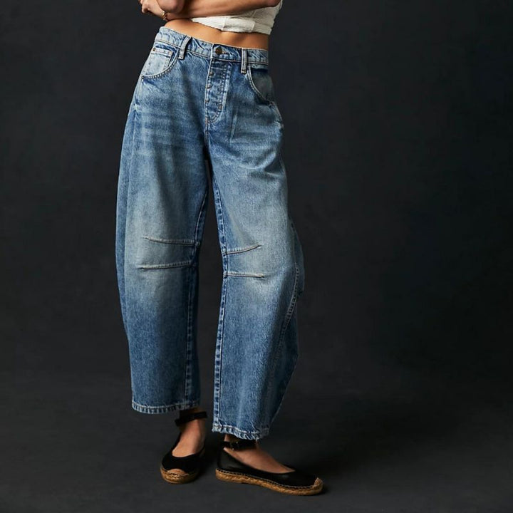 ALICIA | Comfortable wide-leg jeans