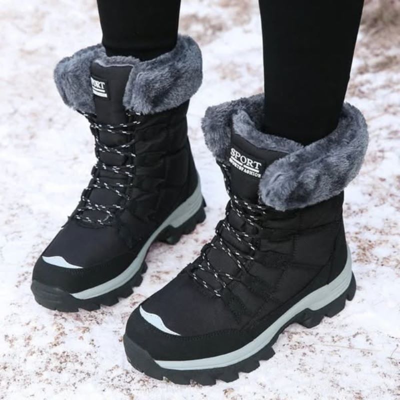 LINE | Warm waterproof winter Boots