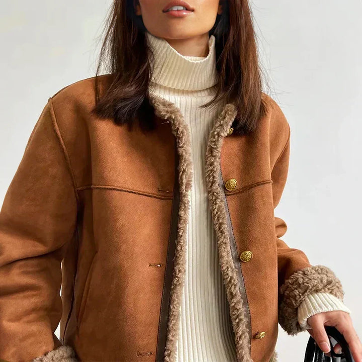 SOLENE | Shearling Luxe Jacket