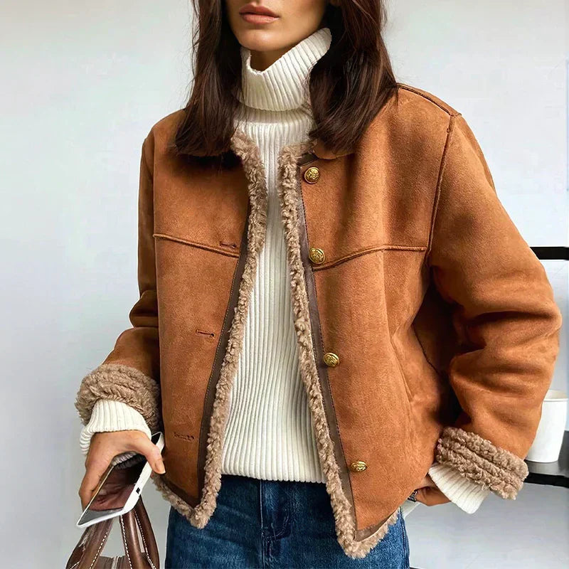 SOLENE | Shearling Luxe Jacket
