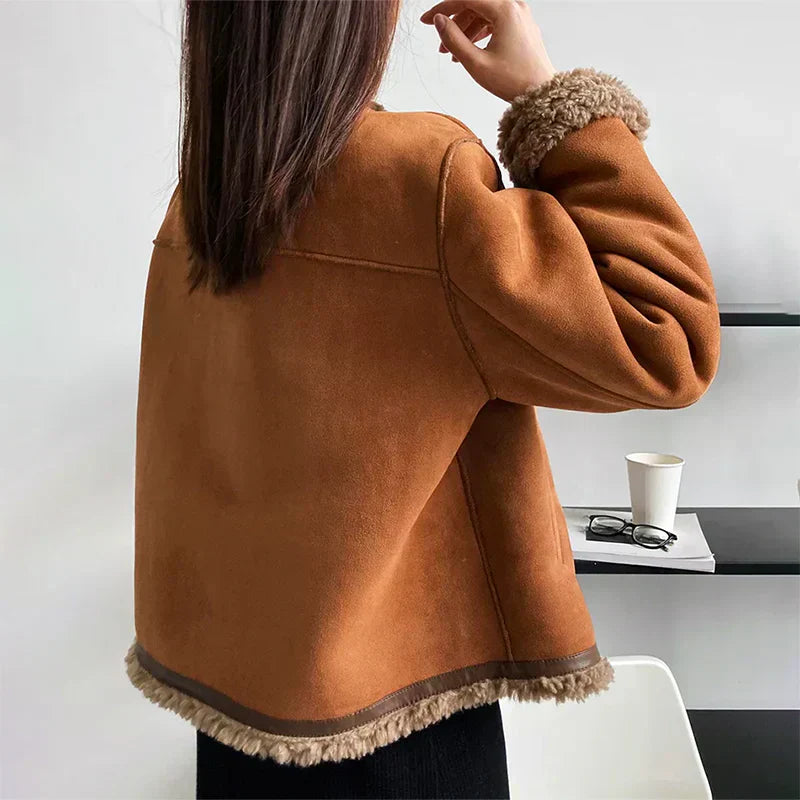 SOLENE | Shearling Luxe Jacket